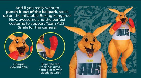 Costume Adult Inflatable Boxing Kangaroo Australian Animal