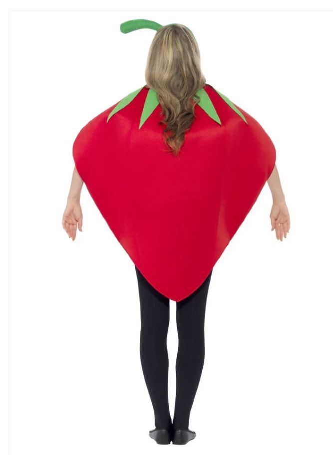 Costume Adult Fruit Strawberry Tabard