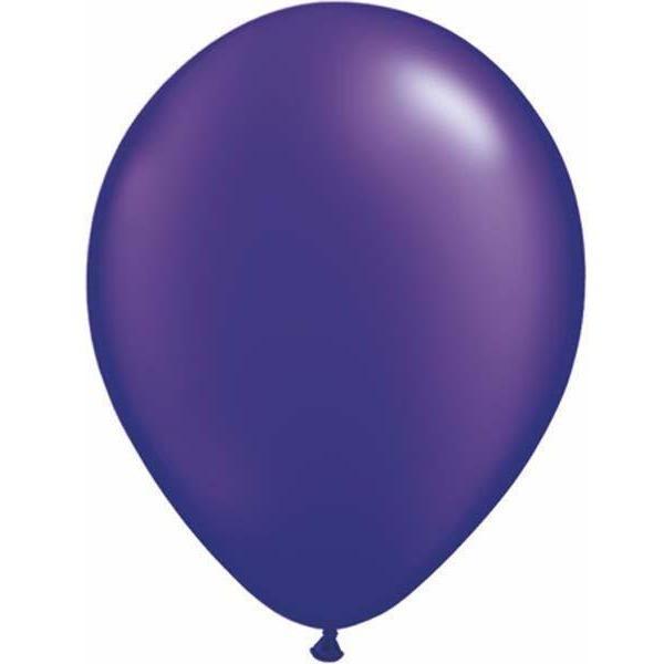 Last Chance - Latex Balloons 30cm Quartz Purple Pearl Pk 25
