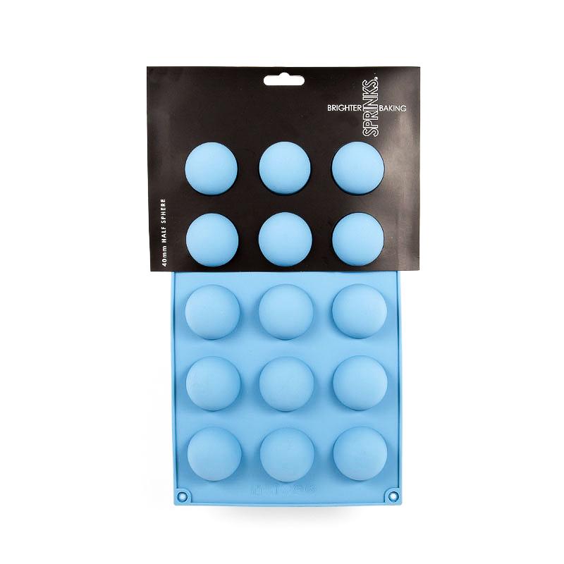 Silicone Mould Half Sphere 40mm Sprinks