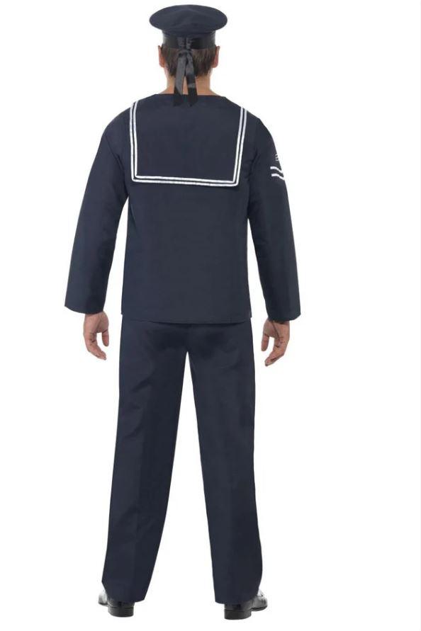 Costume Adult Blue Naval Seaman