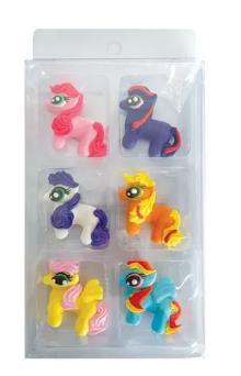 Edible Icing Decorations Little Pony/Ponies Pk/6