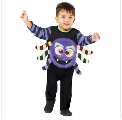 Costume Child Lil Spider Jumpsuit 4-6 Years