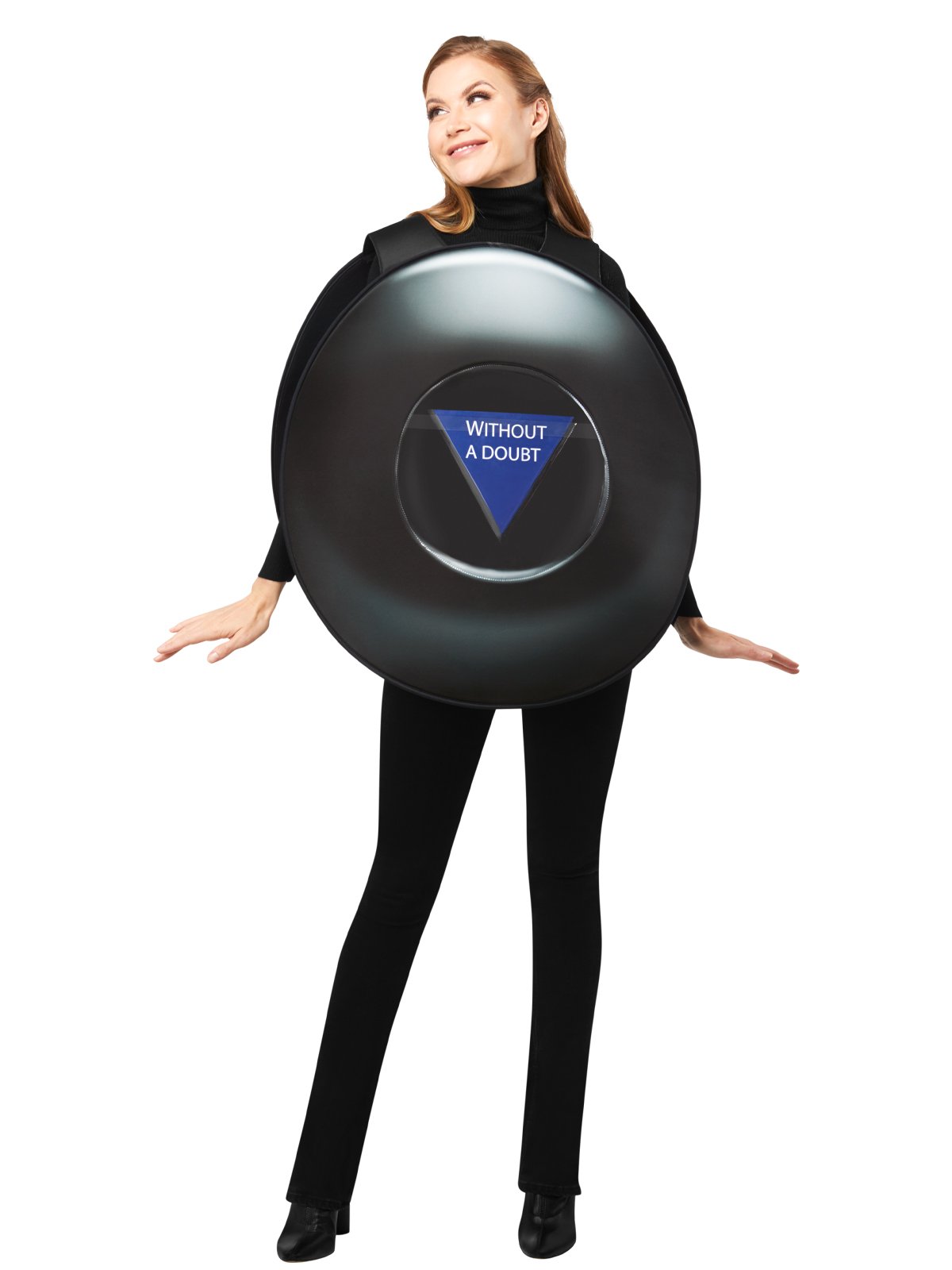 Costume Adult Magic 8-Ball With 5 Changeable Cards Mattel