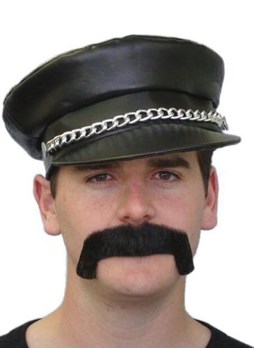 Costume Accessory Moustache Merv Black Quality Realistic