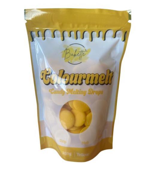 Coloured Chocolate Colourmelts Yellow 250g