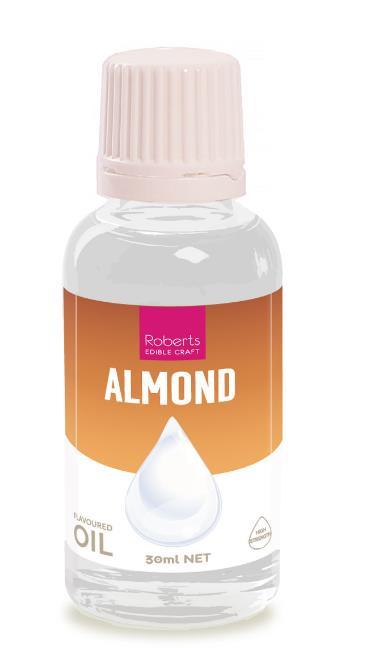 Almond Oil Flavouring 30mL (Oil Soluable) Roberts