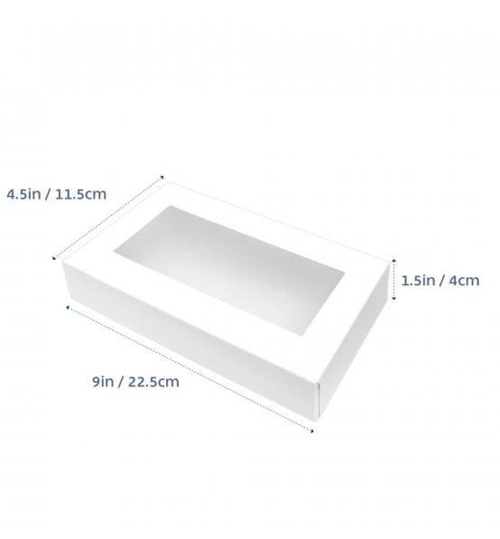 Biscuit/Bonbonnieres Box & Lid 22.5 X11.5 X4 Cm Pk/10