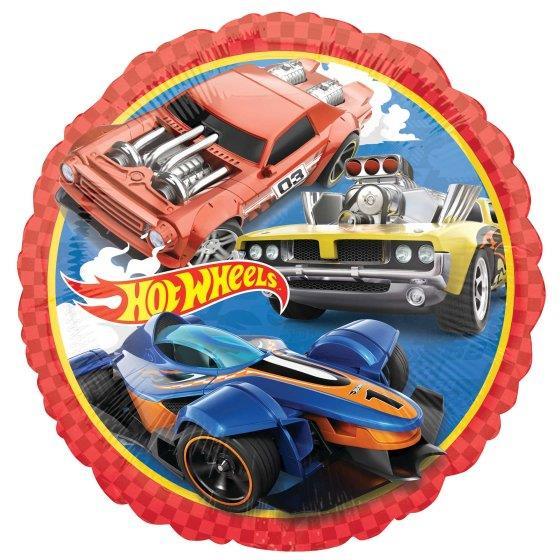 Balloon Foil 45cm Hot Wheels