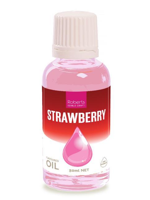 Strawberry Oil Flavouring 30mL (Oil Soluable) Roberts