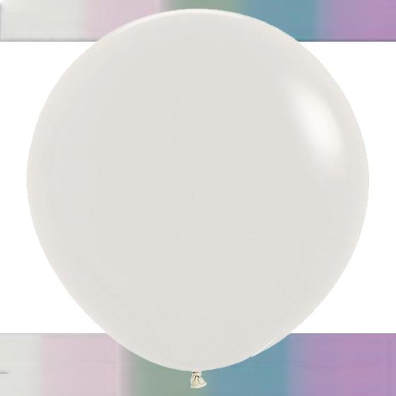 Balloons 60cm Pastel Dusk Cream Sempertex Pk 3