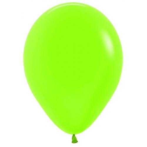 Latex Balloons 30cm Neon Green Pk 100 Sempertex