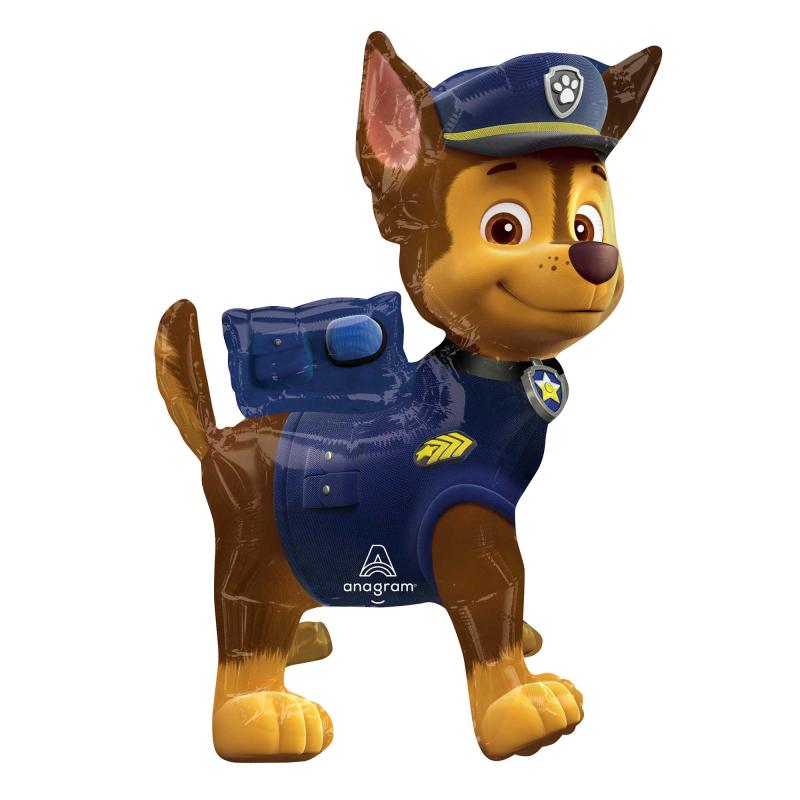 Balloon Foil Paw Patrol Chase 43cm x 60cm (Air Fill Only - No Helium)