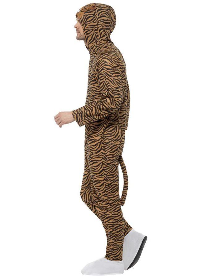 Costume Onesie Adult Animal Tiger Large