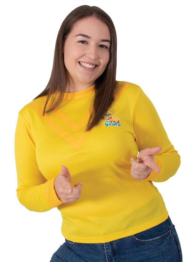 Costume Adult Wiggle Deluxe Yellow Top