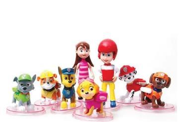 Paw Patrol Cake Toppers/Figurines/Toys Pk/8