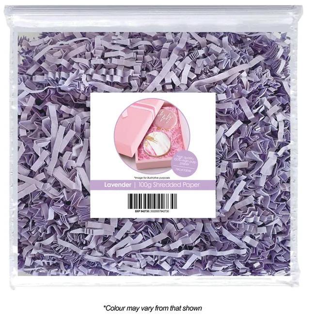 Shredded Lavender Paper 100G