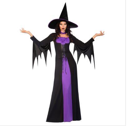 Costume Adult Classic Purple Witch