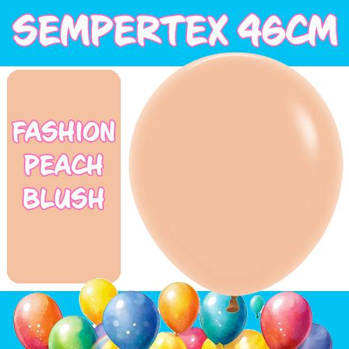 Balloons 46cm Fashion Peach Blush Pk 6