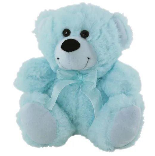 Soft Plush Toy Teddy Bear 23cm Light Blue