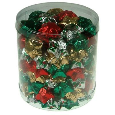 Chocolate Xmas Stars Barrel 1kg