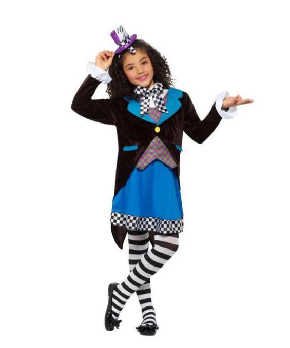 Costume Child Little Miss Hatter Deluxe