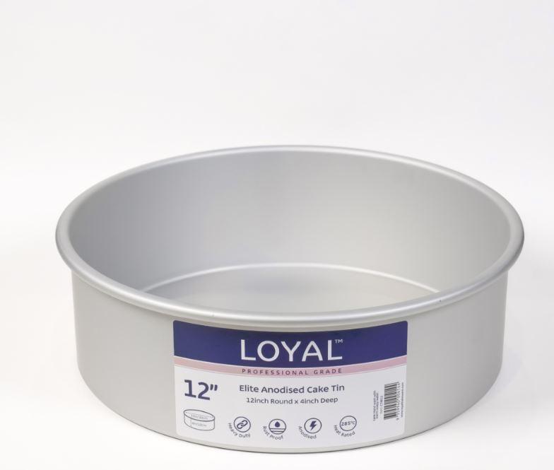 Tin LOYAL Elite 12 Inch Diameter X 4 Inch Deep