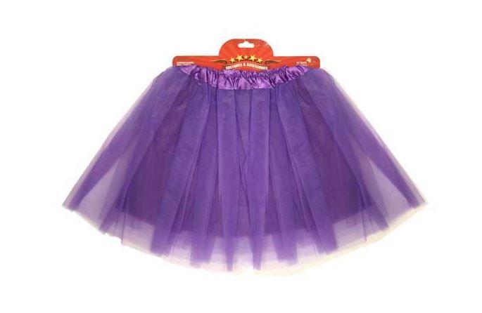 Tutu Purple 40cm Lined 4 Layers