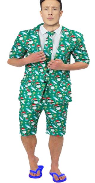 Costume Adult Suit Aussie Christmas