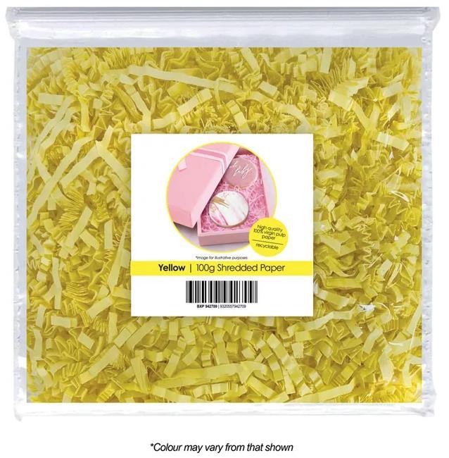 Shredded Yellow Paper 100G