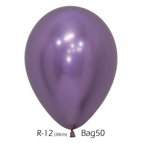 Latex Balloons 30cm Reflex Violet Pk 50