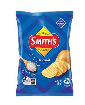 Potato Chips Smiths Crinkle Cut Original 45g