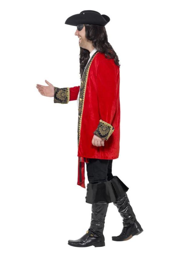 Costume Adult Curves Pirate Captain