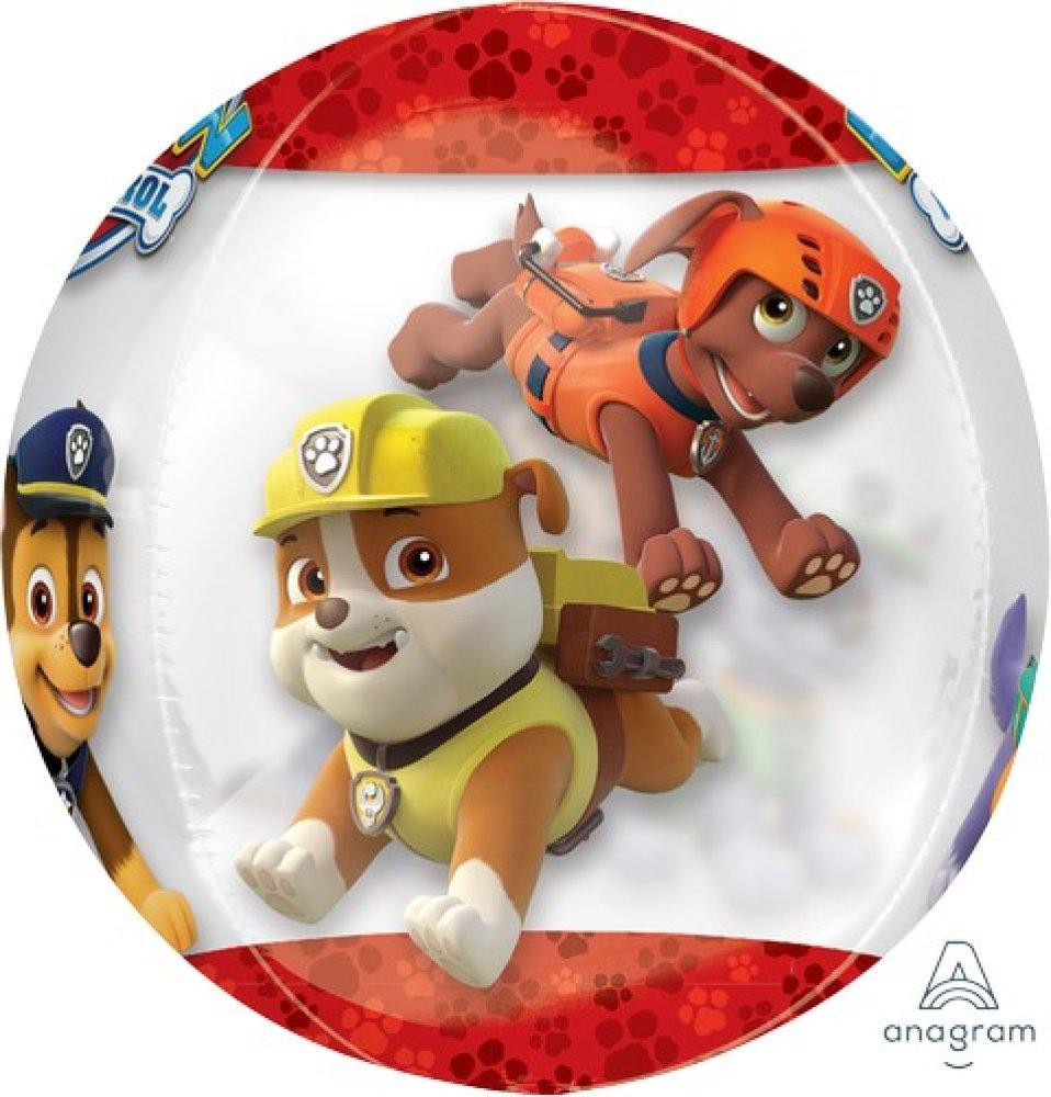 Paw Patrol Balloon Orbz Chase & Marshall 38cm x 40cm (Helium Not Included)