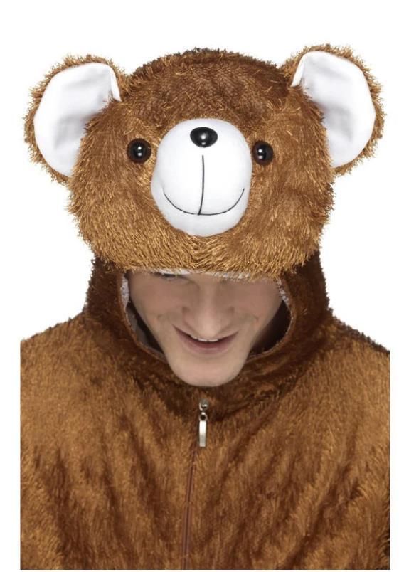 Costume Adult Bear Brown Large