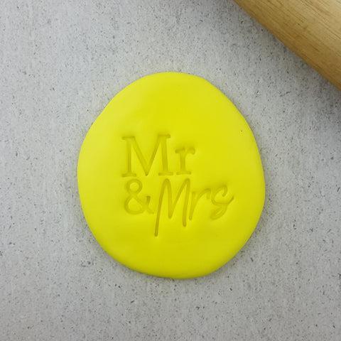 Mr and Mrs Cookie/Biscuit Embosser Cutter