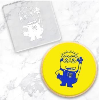 Minion Logo Cookie/Biscuit Debossers Cake Craft