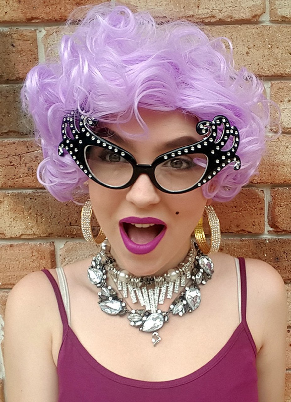 Wig The Dame (Edna) Lilac Purple