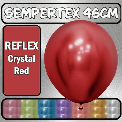 Balloons 46cm Reflex Red Pk 6