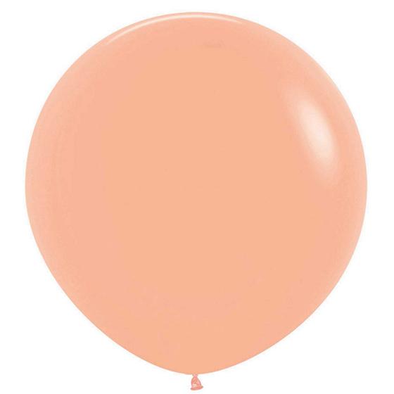 Balloons 60cm Fashion Peach Blush Sempertex Pk 3