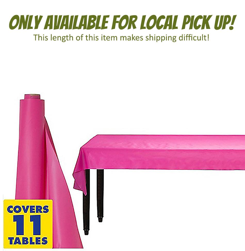 Tablecover Roll Bright Pink Magenta 1.22m x 30m