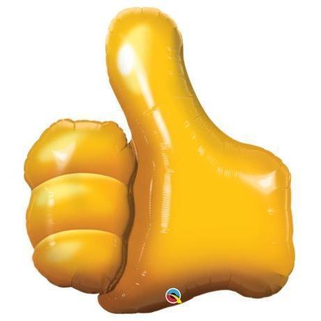 Balloon Foil Shape Thumbs Up Emoji 88cmdiscontinued line