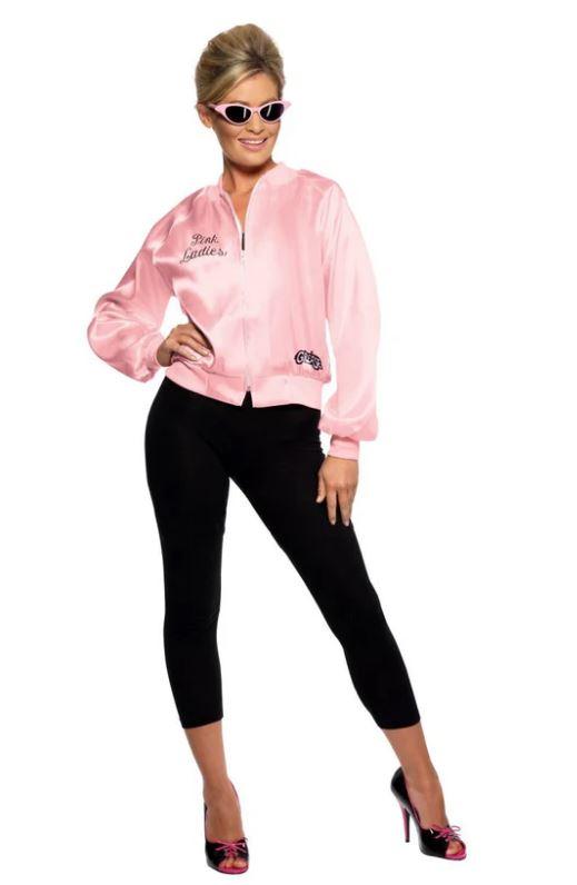 Costume Adult Grease Pink Ladies Jacket 1950s