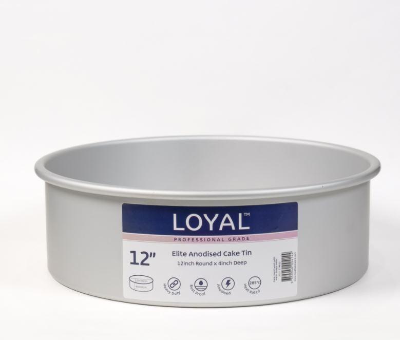 Tin LOYAL Elite 12 Inch Diameter X 4 Inch Deep