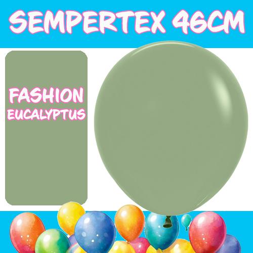 Balloons 46cm Fashion Eucalyptus Pk 6