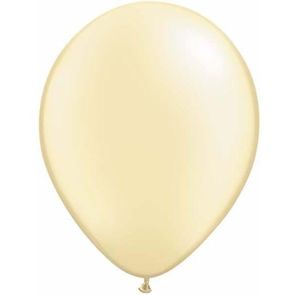Last Chance - Latex Balloons 30cm Ivory Pearl Pk/100