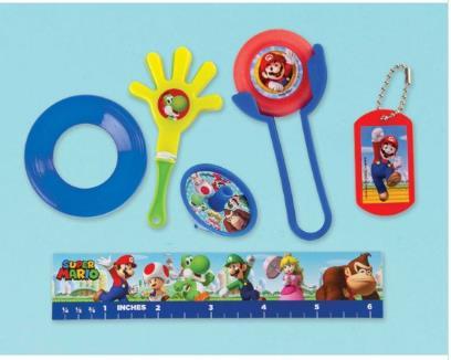 Super Mario Brothers Mega Mix Favours Value Pack