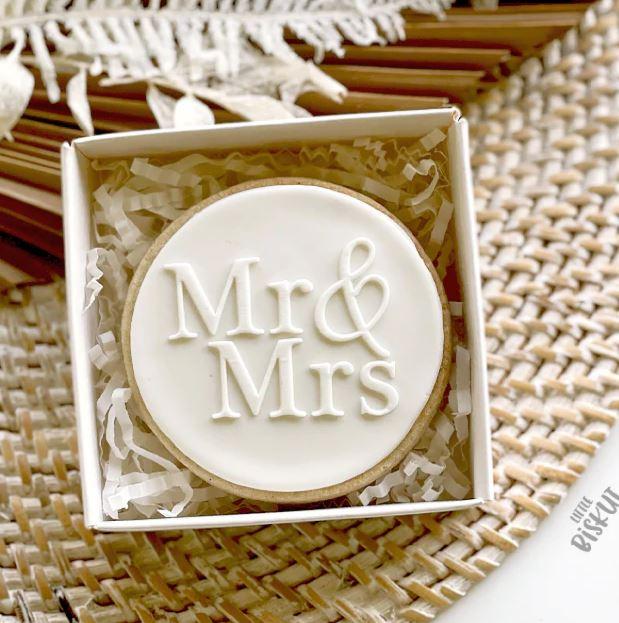 Mr & Mrs Cookie/Biscuit Debosser Cutter (Little Biskut Level Up!)