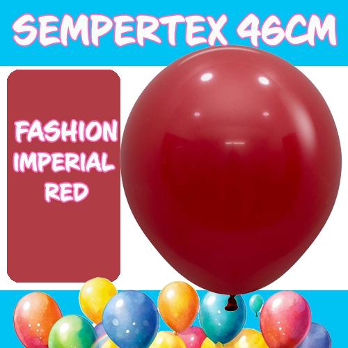 Balloons 46cm Fashion Imperial Red Sempertex Pk 6 - Last Chance
