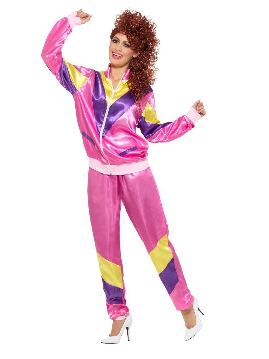 Costume Adult 1980s Fashionista Tracksuit